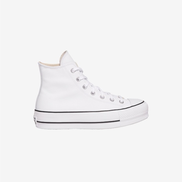 Converse All Star Platform High Leather Womens - Picture 3 of 10